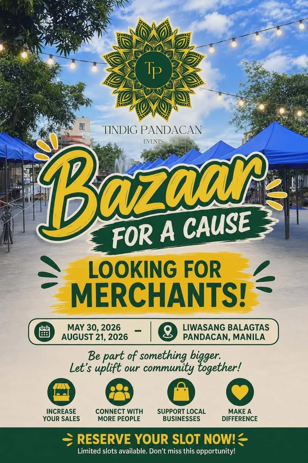 Poster for Bazaar for a Cause